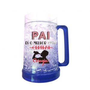 Caneca Cerveja "Pai És o Melhor com Certeza"