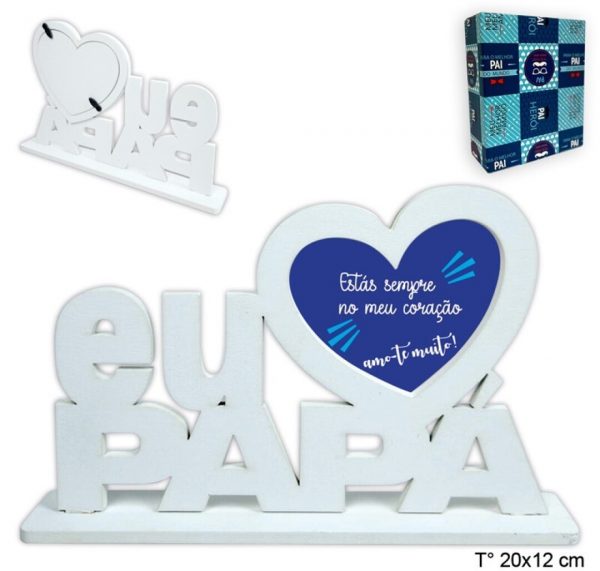 Placa "Eu Papá"