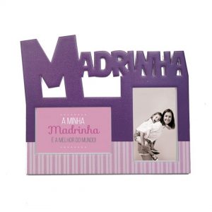 Quadro " a minha madrinha é a melhor do mundo