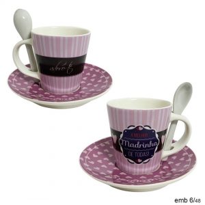 Chavina de café " a melhor madrinha de todas"