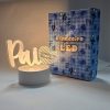 Candeeiro com Led "Pai adoro-te"