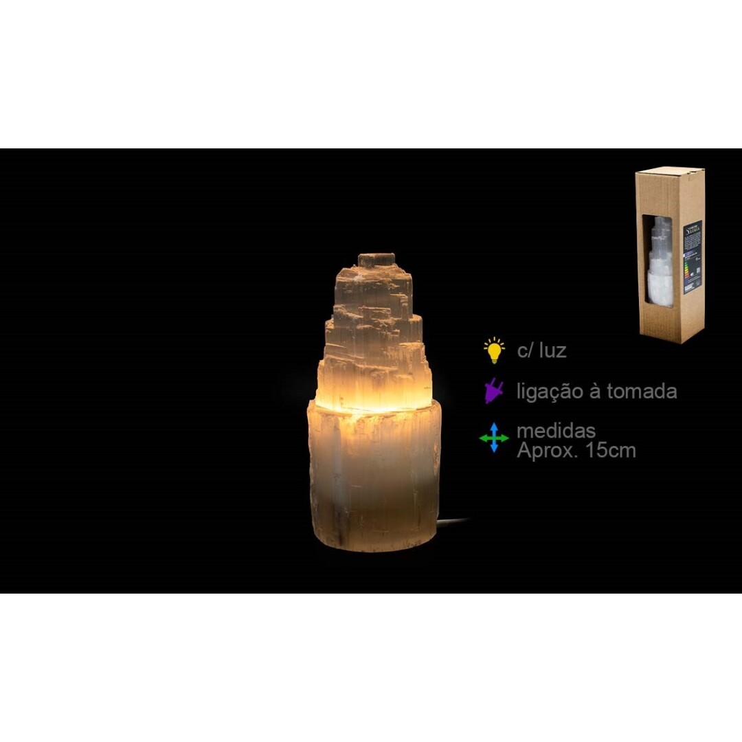 Candeeiro de selenite