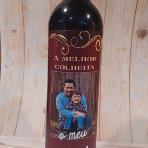 Garrafa de vinho personalizada