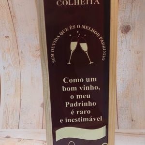 Caixa de vinho personalizada