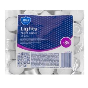 Velas Night lights 50 unid. 8h