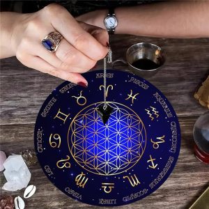 Tapete de pendulo par tarot 15cm