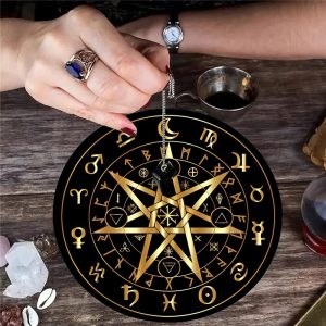 Tapete de pendulo par tarot 15cm