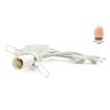 Sistema eléctrico para candeeiro de sal