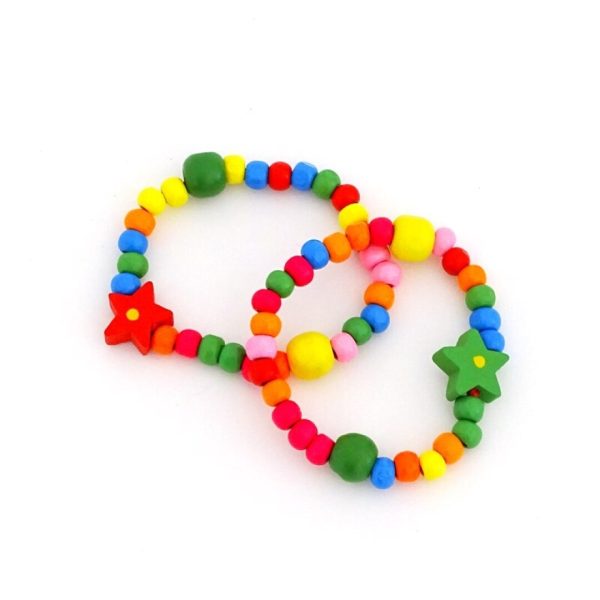 2 pulseiras de estrela