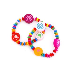 2 pulseiras de doces