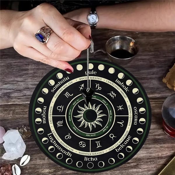 Tapete de Pendulo de Tarot 15cm