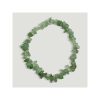 Pulseira de elastico. Mineral de Aventurina Verde. Stress