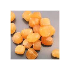 Pedra Calcita Laranja