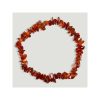 Pulseira de elastico. Mineral de Coralina. Inspiração