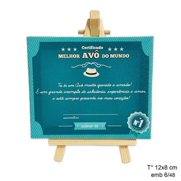 Quadro melhor Avô do Mundo