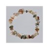 Pulseira de elastico. Mineral de Quartzo Rutilado. Proteção
