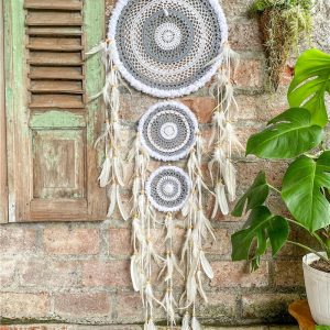 Caça sonhos Croche Triplo