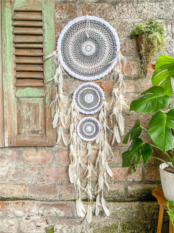 Caça sonhos Croche Triplo