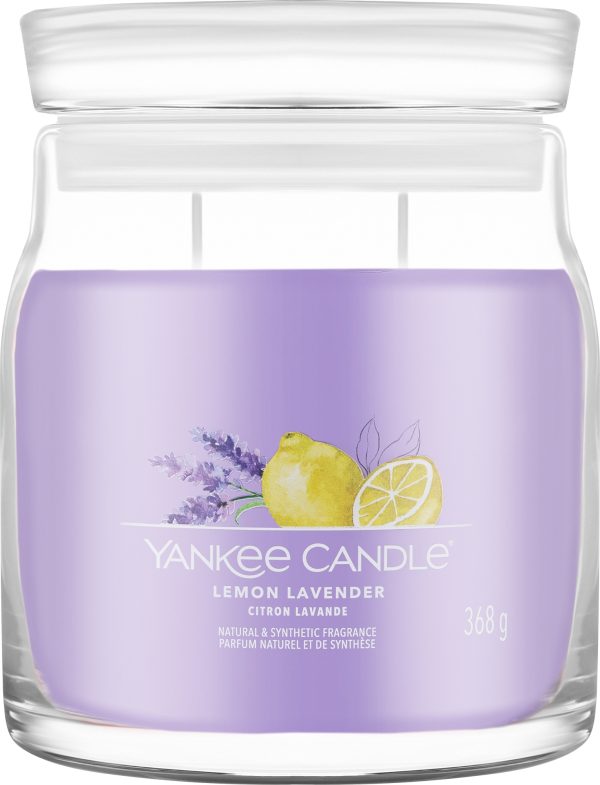 Vela Lemon Lavender Yankee Candle