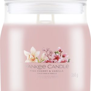 Vela Pink Cherry Vanilla Yankee Candle