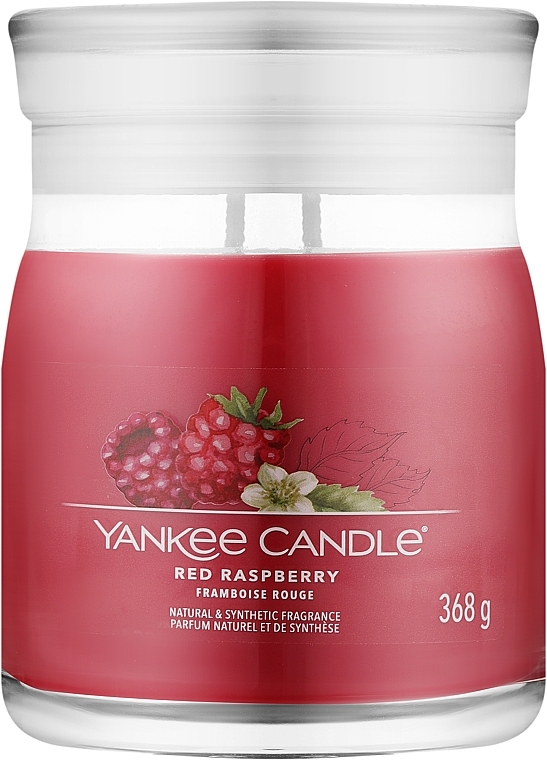 Vela Red Raspberry Yankee Candle