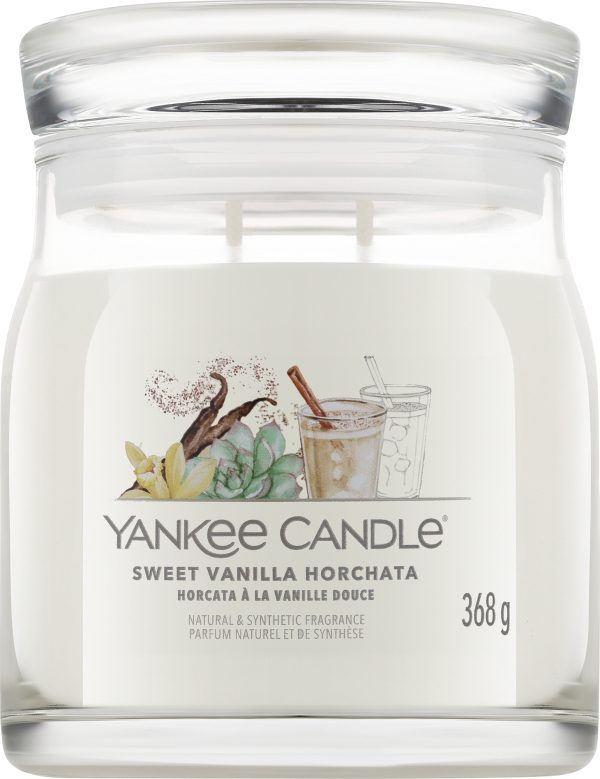 Vela Sweet Vanilla Horchata Yankee Candle